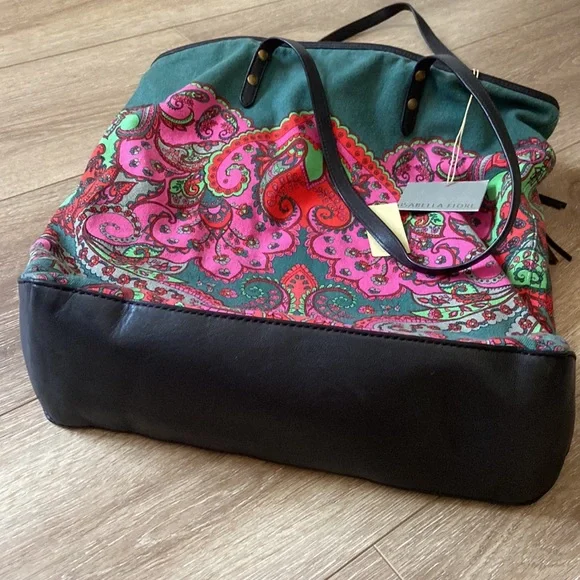 Isabella Fiore colorful tote bag - Picture 7 of 7